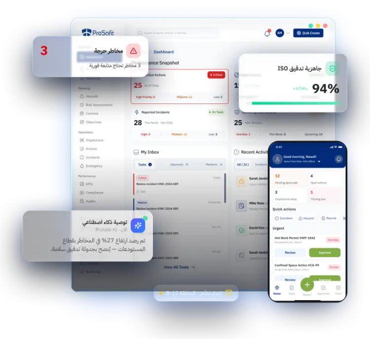 ProSafe OHSMS Hero Graphic